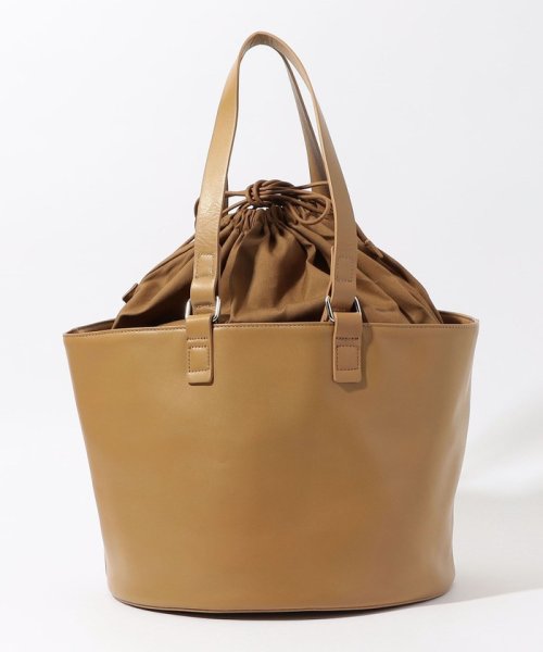 TOMORROWLAND GOODS(TOMORROWLAND GOODS)/Backet Baggage H&S leather basket Large トートバッグ/img03