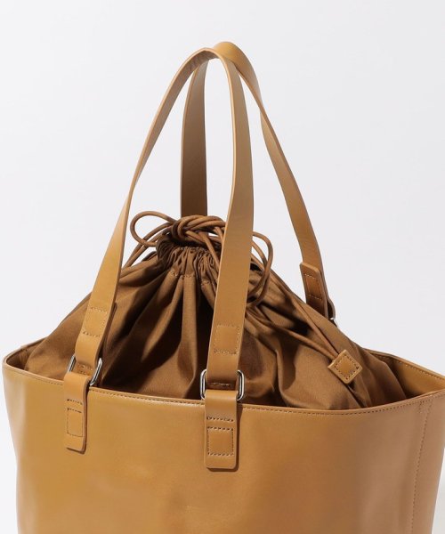 TOMORROWLAND GOODS(TOMORROWLAND GOODS)/Backet Baggage H&S leather basket Large トートバッグ/img05