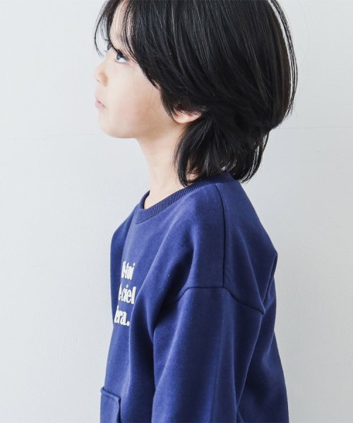 THE SHOP TK（KID）(ザ　ショップ　ティーケー（キッズ）)/【110－150】ロゴプリントプルオーバー/img06