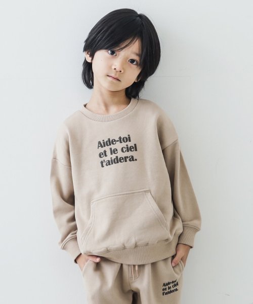 THE SHOP TK（KID）(ザ　ショップ　ティーケー（キッズ）)/【110－150】ロゴプリントプルオーバー/img08