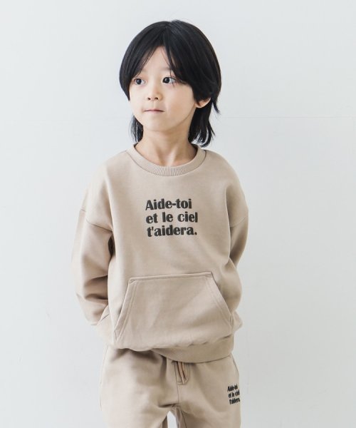 THE SHOP TK（KID）(ザ　ショップ　ティーケー（キッズ）)/【110－150】ロゴプリントプルオーバー/img09