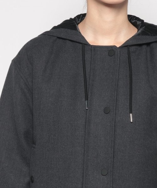 アウター DOUBLE FLANNEL CROPPED PA 