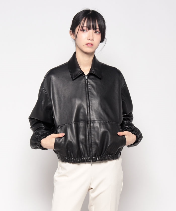 セール】ブルゾン GLOSS LEATHER BOMBER JK(505348971) | セオリー