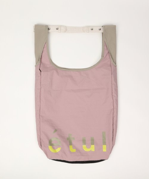etul(エツル)/PINATEX Shoulder x Recycle Nylon Tote Bag/img09