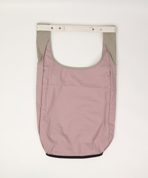 etul(エツル)/PINATEX Shoulder x Recycle Nylon Tote Bag/img10