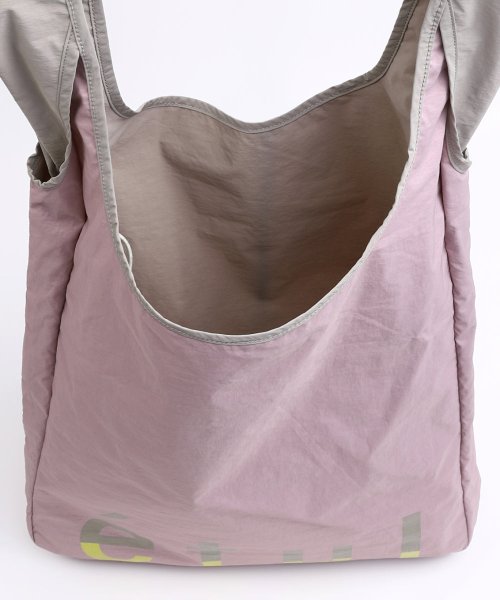 etul(エツル)/PINATEX Shoulder x Recycle Nylon Tote Bag/img12