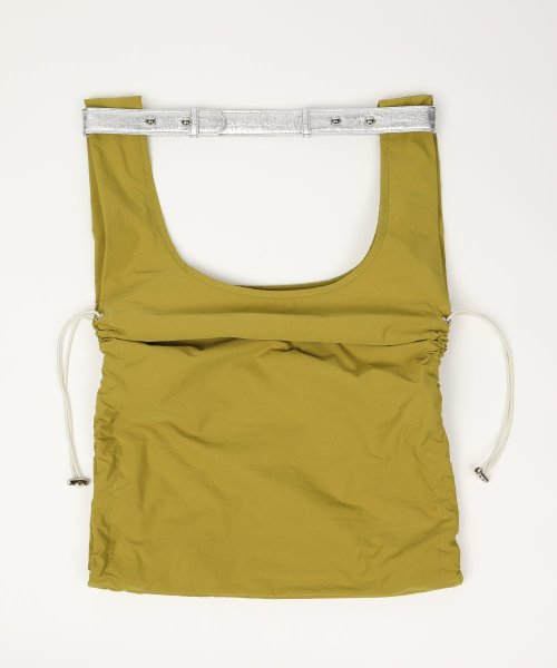 etul(エツル)/PINATEX Shoulder x Recycle Nylon Tote Bag/img16