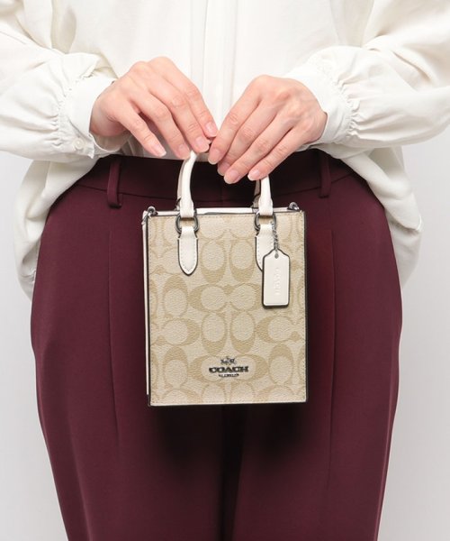 【COACH】コーチ CJ494 トート ショルダーバッグ 2WAY ミニバッグ 