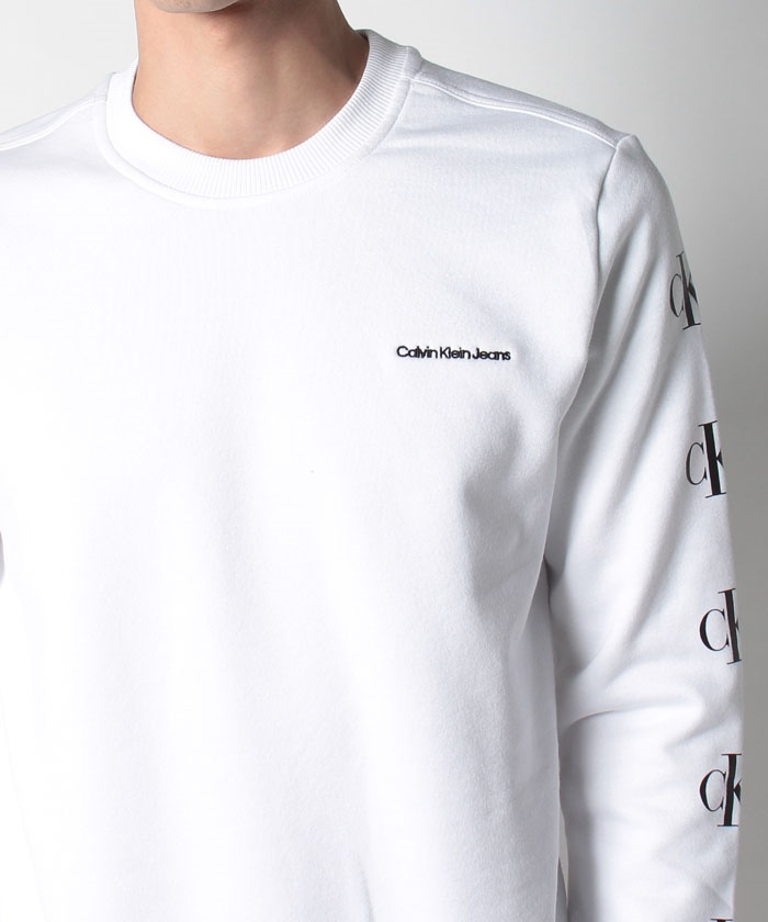 セール】【Calvin Klein / カルバンクライン】BLACK LOGO SWEAT