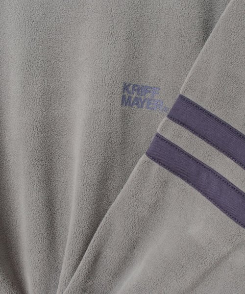 KRIFF MAYER(クリフ メイヤー)/ギガ伸び袖ラインクルー（130～170cm）/img03