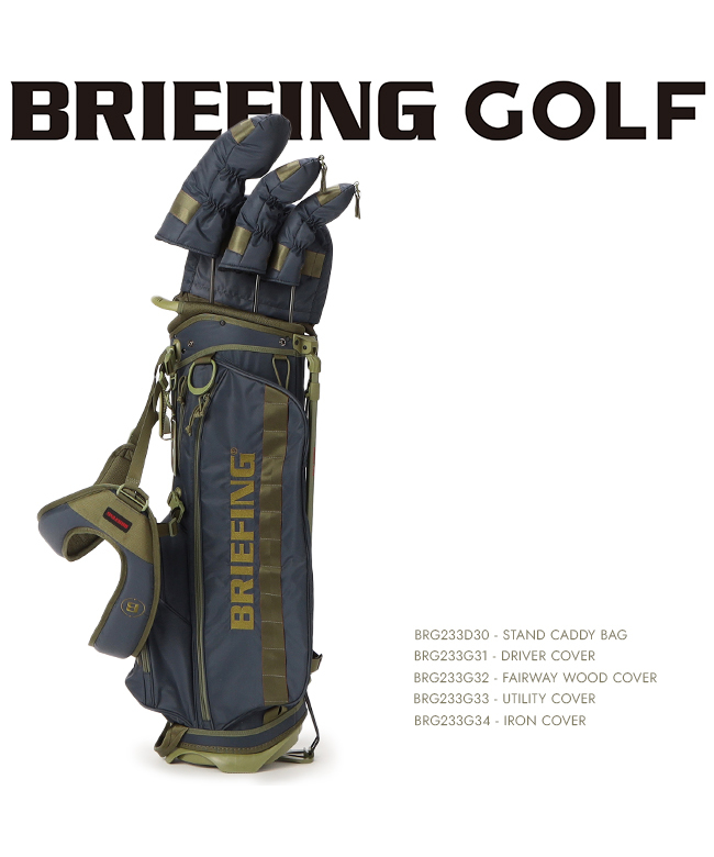 ブリーフィング ゴルフ キャディバッグ スタンド型 9.5型 5分割 CR-4