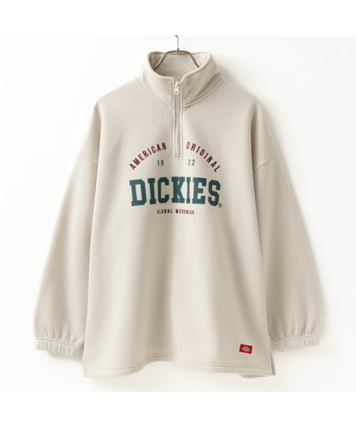 MAC HOUSE(women)(マックハウス（レディース）)/Dickies ディッキーズ 裏起毛ハーフジップチュニック 3487－8933/img06