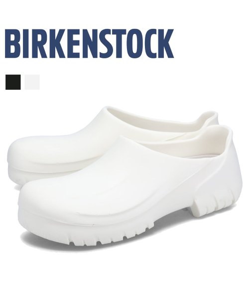 BIRKENSTOCK(ビルケンシュトック)/ビルケンシュトック BIRKENSTOCK サンダル クロッグサンダル メンズ ミディアム幅 PU CLOG ブラック ホワイト 黒 白 A－640/img01