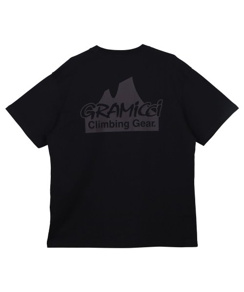 GRAMICCI(グラミチ)/グラミチ GRAMICCI Tシャツ 半袖 クライミング ギア メンズ プリント 綿100% CLIMBING GEAR TEE ブラック ホワイト グリーン /img03
