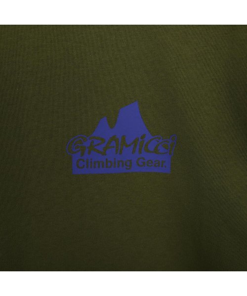 GRAMICCI(グラミチ)/グラミチ GRAMICCI Tシャツ 長袖 ロンT カットソー クライミング ギア メンズ プリント 綿100% CLIMBING GEAR LS TEE ブラ/img06