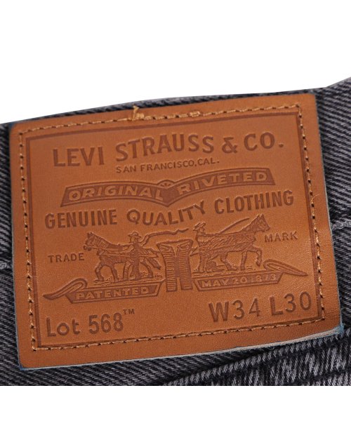 Levi's(リーバイス)/リーバイス LEVIS 568 ダーク ブラック デニム パンツ ジーンズ ジーパン メンズ STAY LOOSE JEANS 黒 290370052/img09