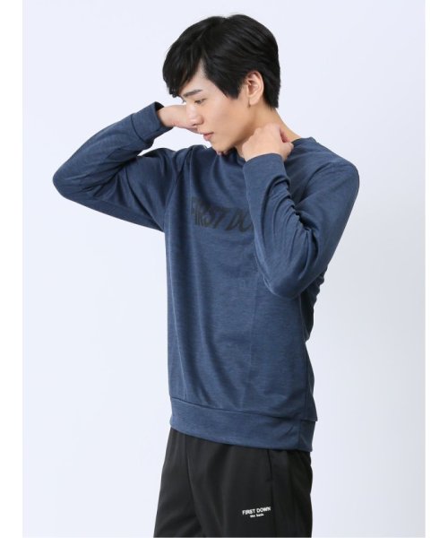 TAKA-Q(タカキュー)/【WEB限定】ファーストダウン/FIRST DOWN ロゴ クループルオーバー 長袖 メンズ Tシャツ カットソー カジュアル インナー ビジネス ギフト プレ/img29