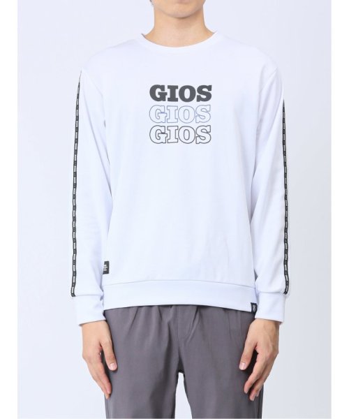 TAKA-Q(タカキュー)/【WEB限定】ジオス/GIOS カチオンスムース クループルオーバー 長袖 メンズ Tシャツ カットソー カジュアル インナー ビジネス ギフト プレゼント/img04