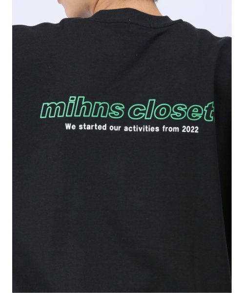 TAKA-Q(タカキュー)/【WEB限定】ミンズクローゼット/mihns closet ロゴ クルートレーナー 長袖 メンズ Tシャツ カットソー カジュアル インナー ビジネス ギフト /img09