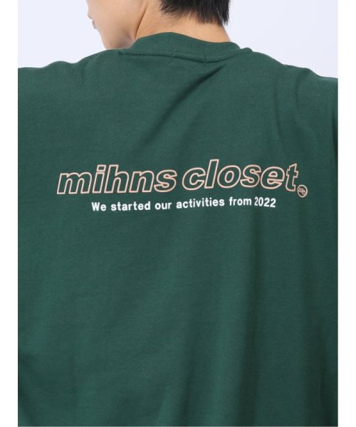 TAKA-Q(タカキュー)/【WEB限定】ミンズクローゼット/mihns closet ロゴ クルートレーナー 長袖 メンズ Tシャツ カットソー カジュアル インナー ビジネス ギフト /img29