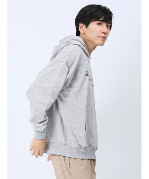 TAKA-Q(タカキュー)/【WEB限定】ミンズクローゼット/mihns closet ロゴ フーディー 長袖 メンズ Tシャツ カットソー カジュアル インナー ビジネス ギフト プレゼ/img03