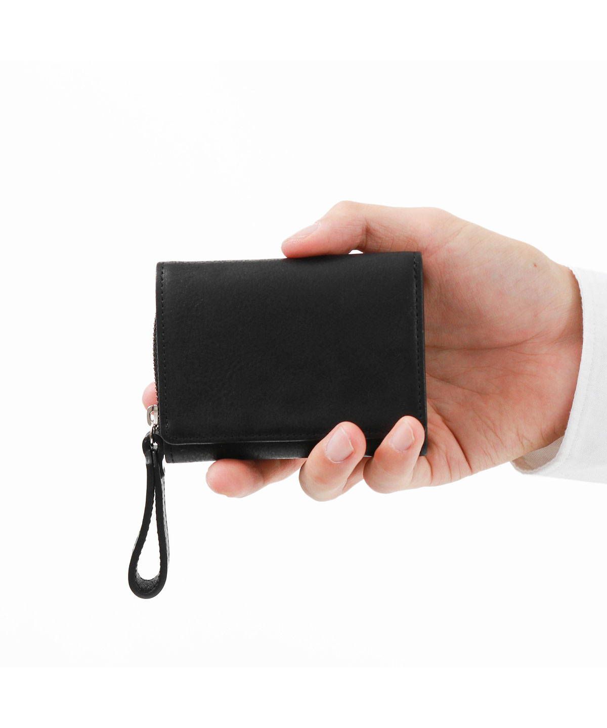 【PORTER】 ポーター スプレンダー ウォレット 三つ折り財布 吉田カバン PORTER Splendor WALLET 財布 三つ折り レザー 日本製 261-03895 ユニセックス ブラック F ギャレリア 財布 財布・小物