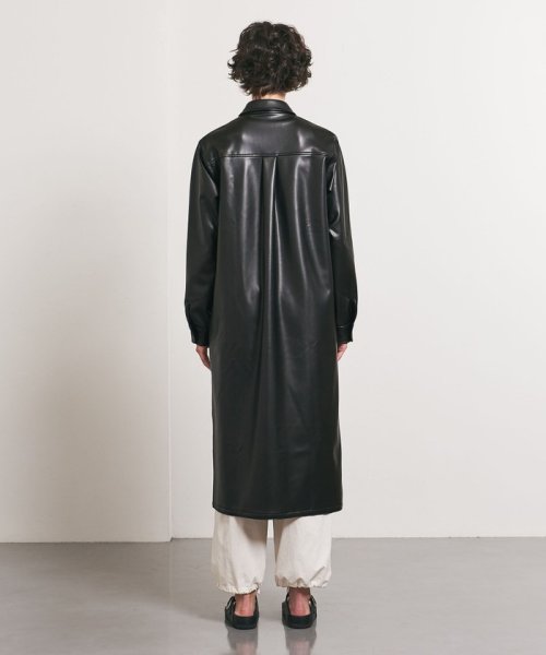 UNITED ARROWS(ユナイテッドアローズ)/＜TO UNITED ARROWS＞フェイクレザー ワンピース/img03