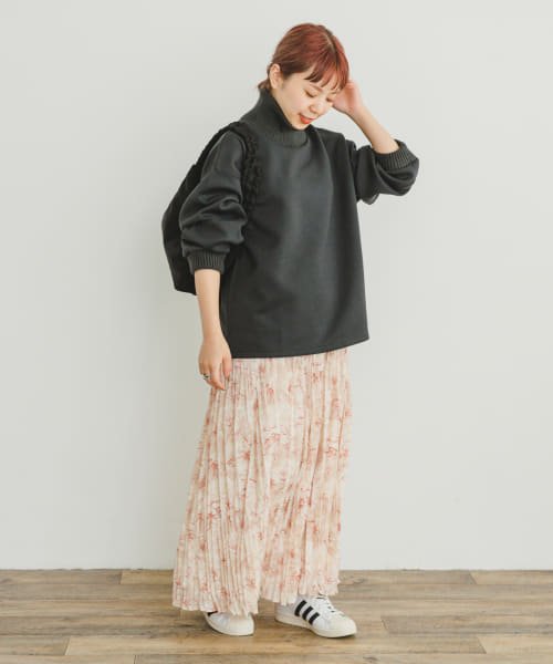 ITEMS URBANRESEARCH(アイテムズ アーバンリサーチ（レディース）)/ライトダンボールリブプルオーバー/img09