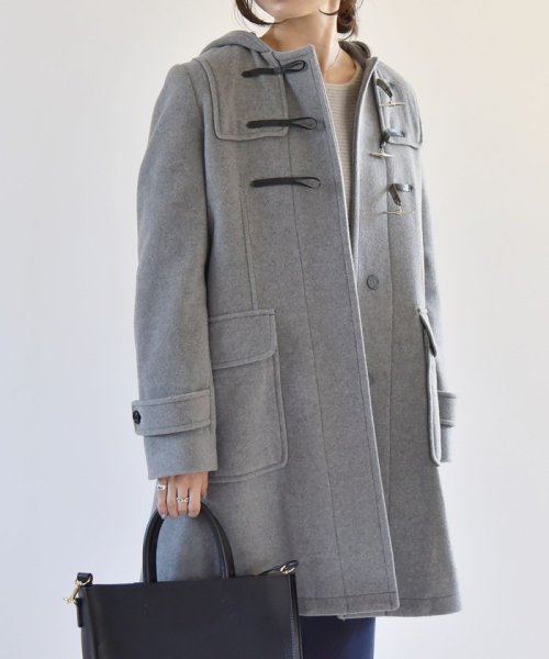 quaranciel: PONTETORTO Aライン スタイル ダッフルコート quaranciel