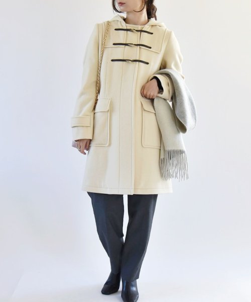quaranciel: PONTETORTO Aライン スタイル ダッフルコート quaranciel