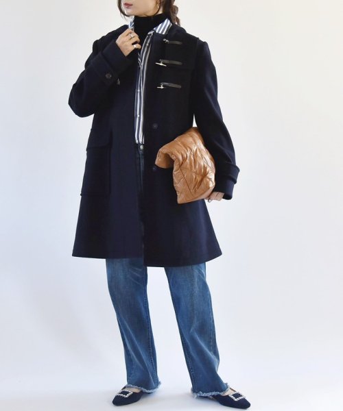 quaranciel: PONTETORTO Aライン スタイル ダッフルコート quaranciel