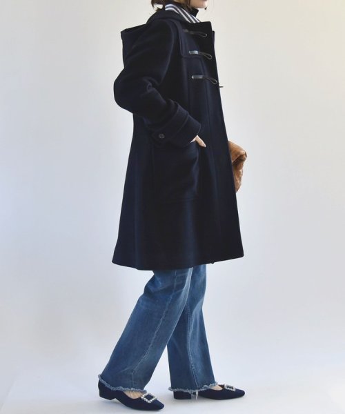 quaranciel: PONTETORTO Aライン スタイル ダッフルコート quaranciel