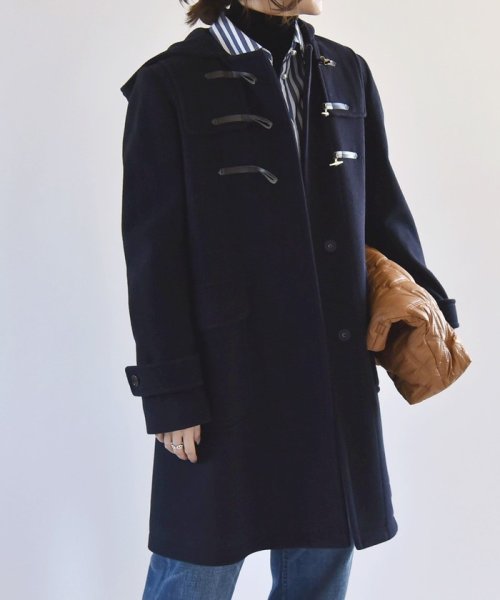 quaranciel: PONTETORTO Aライン スタイル ダッフルコート quaranciel