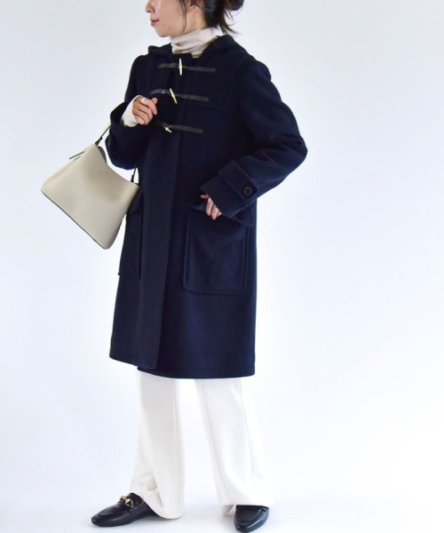 quaranciel: PONTETORTO Aライン スタイル ダッフルコート quaranciel