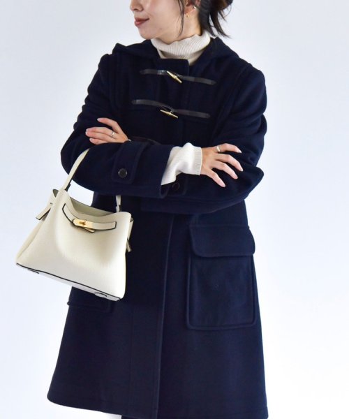 quaranciel: PONTETORTO Aライン スタイル ダッフルコート quaranciel