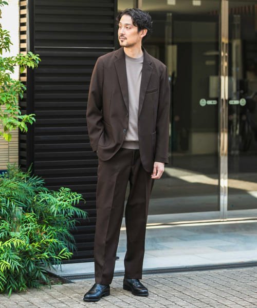 URBAN RESEARCH DOORS(アーバンリサーチドアーズ)/『イージーケア』LIFE STYLE TAILOR　ウールライクツイルコンフォータブルジャケット/img06