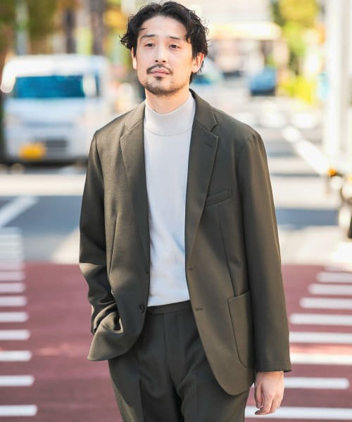 URBAN RESEARCH DOORS(アーバンリサーチドアーズ)/『イージーケア』LIFE STYLE TAILOR　ウールライクツイルコンフォータブルジャケット/img07