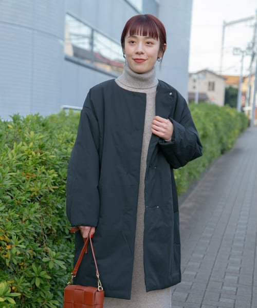 F by ROSSO　マフラー付き中綿ミドルコート 【SHIPS any別注】ALTUS MOUNTAIN GEAR: バブル ダウン ベスト V1345490256(10296円)