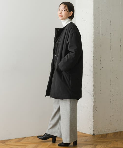 F by ROSSO　マフラー付き中綿ミドルコート 【SHIPS any別注】ALTUS MOUNTAIN GEAR: バブル ダウン ベスト V1345490256(10296円)