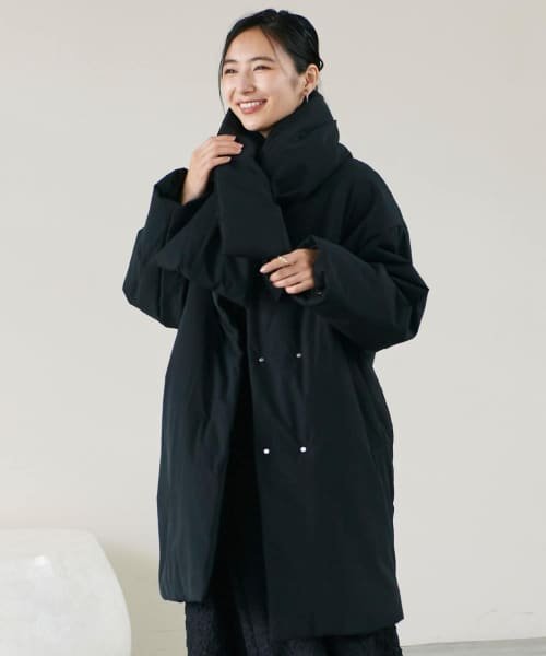 F by ROSSO　マフラー付き中綿ミドルコート 【SHIPS any別注】ALTUS MOUNTAIN GEAR: バブル ダウン ベスト V1345490256(10296円)