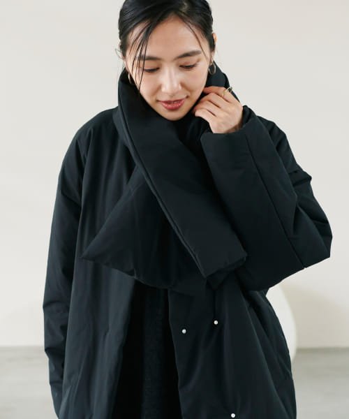 F by ROSSO　マフラー付き中綿ミドルコート 【SHIPS any別注】ALTUS MOUNTAIN GEAR: バブル ダウン ベスト V1345490256(10296円)