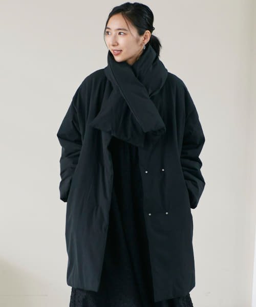 F by ROSSO　マフラー付き中綿ミドルコート 【SHIPS any別注】ALTUS MOUNTAIN GEAR: バブル ダウン ベスト V1345490256(10296円)