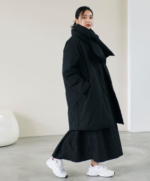 F by ROSSO　マフラー付き中綿ミドルコート 【SHIPS any別注】ALTUS MOUNTAIN GEAR: バブル ダウン ベスト V1345490256(10296円)