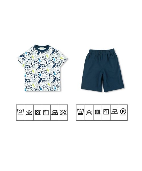 BRANSHES(ブランシェス)/【WEB限定】パジャマ 半袖セットアップルームウェア/img15