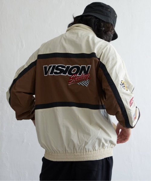 VENCE　EXCHANGE(ヴァンス　エクスチェンジ)/【ユニセックス】VISION STREET WEAR ヴィジョンストリートウェア スタンドレーシングジャケット/img09