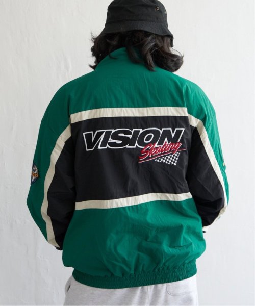 VENCE　EXCHANGE(ヴァンス　エクスチェンジ)/【ユニセックス】VISION STREET WEAR ヴィジョンストリートウェア スタンドレーシングジャケット/img11
