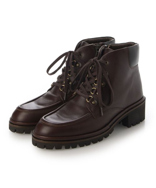 タンクソールレースアップショートブーツ 商品説明マウンテンブーツテイストのショートブーツ。すっきりとしたラストを使用しており、ボリューム感も程良いです。内 E2675385680 (20477円)