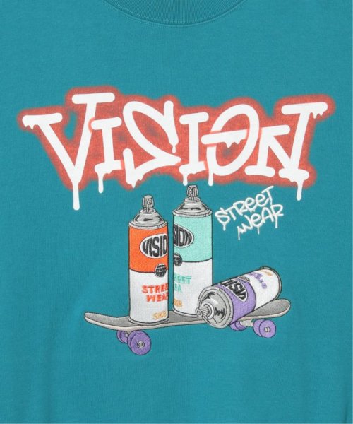 VENCE　EXCHANGE(ヴァンス　エクスチェンジ)/VISION STREET WEAR ビジョンストリートウェア スプレーイラストトレーナー/img01