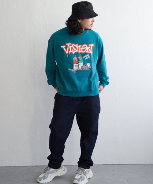 VENCE　EXCHANGE(ヴァンス　エクスチェンジ)/VISION STREET WEAR ビジョンストリートウェア スプレーイラストトレーナー/img12