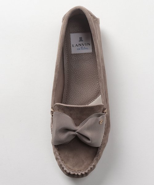 リボンモチーフソフトモカシン 